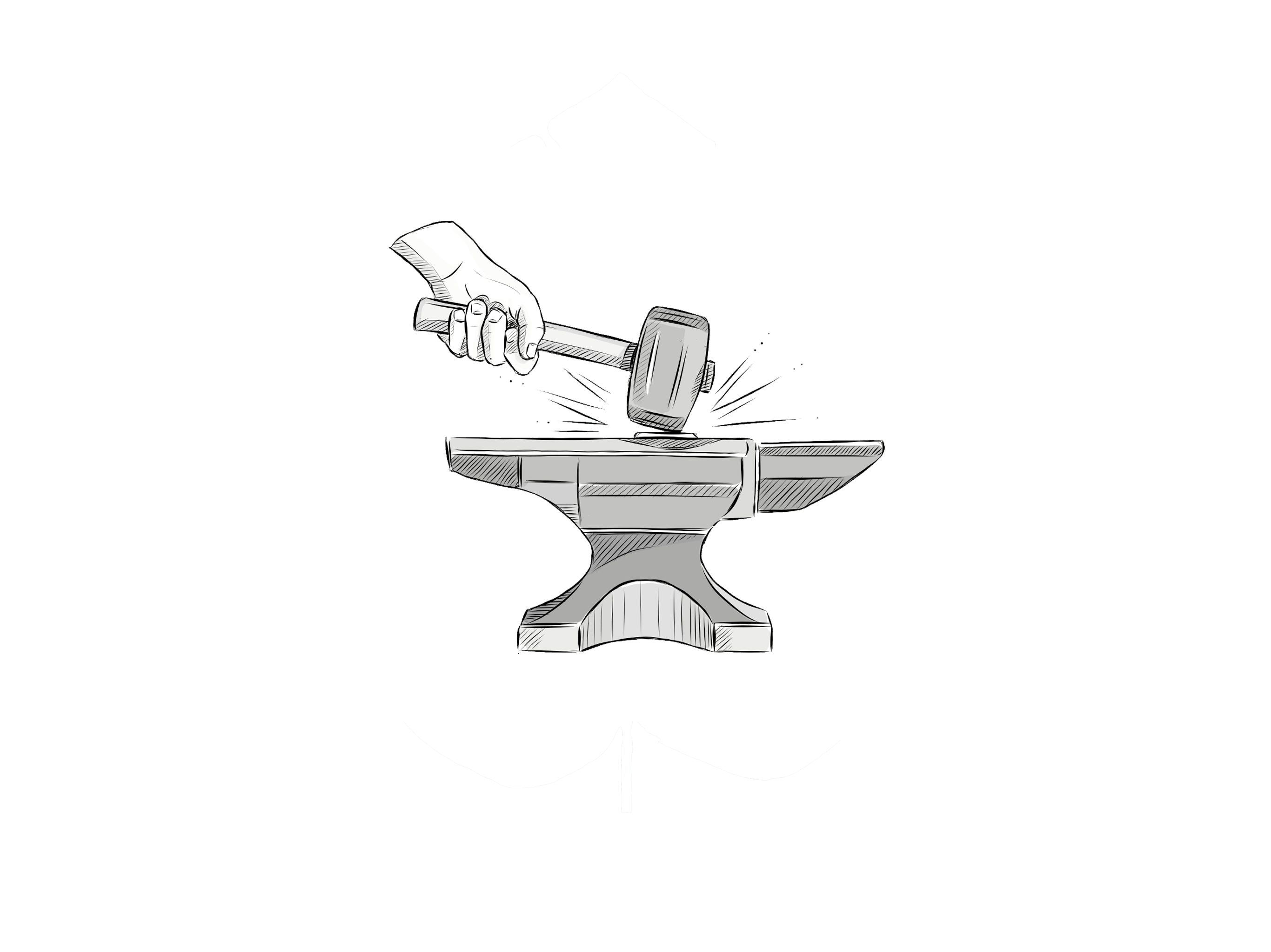 Handgeschmiedete Messer