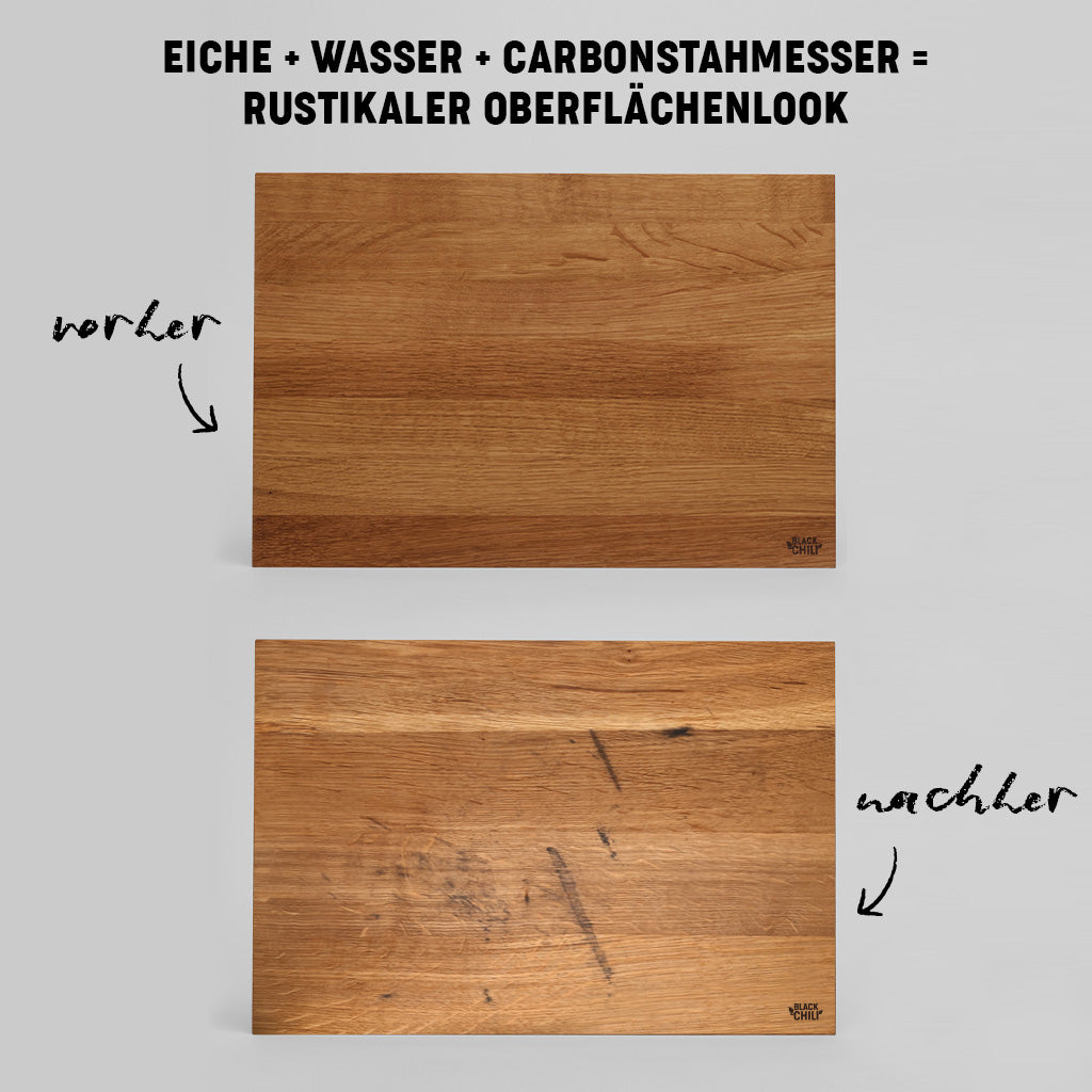 Schneidebrett Eiche rustikal (groß)