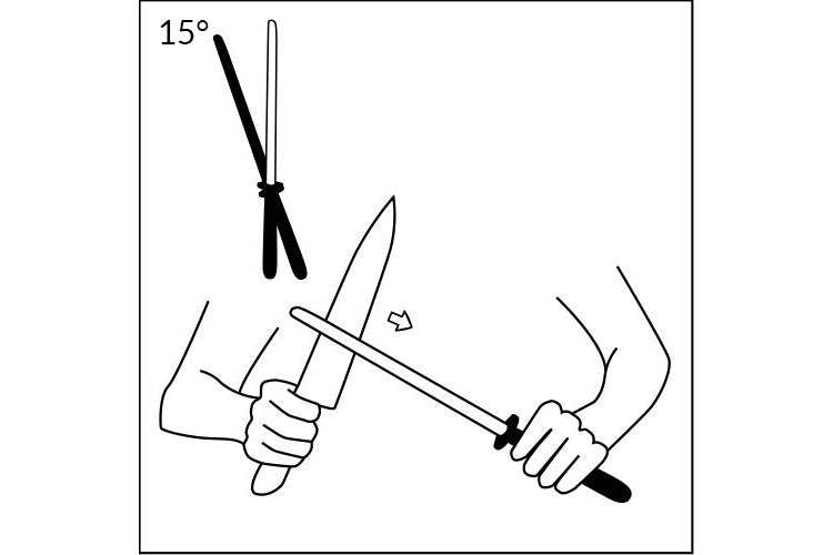 Keramik-Schleifstab
