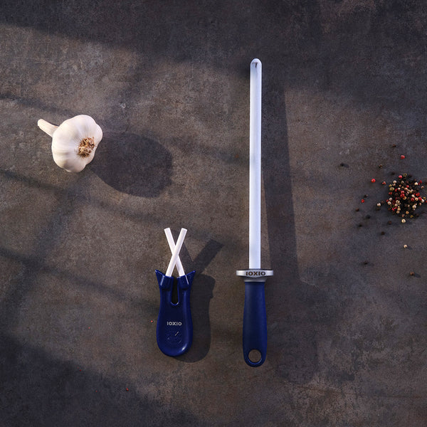 Minischleifer | Mit Keramik Schleifstäben | Black Chili Messer